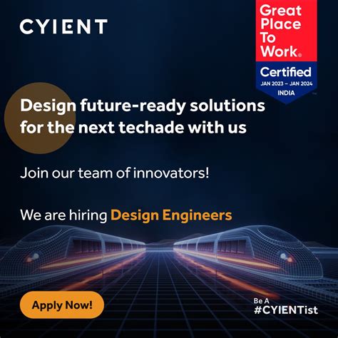 Cyient On Linkedin Design Engineer Senior Design Engineer 10 Comments