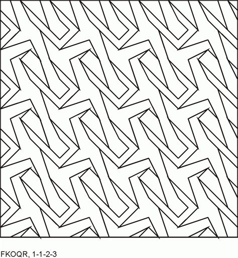 So many awesome designs for all interests and seasons. Geometric Tessellations Coloring Pages - Coloring Home
