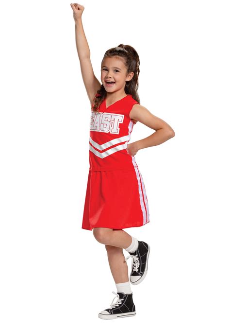 Girls High School Musical Cheerleader Costume