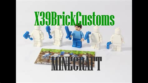 Lego Minecraft Tools Ultimate Craftsman Tools X39brickcustoms Youtube