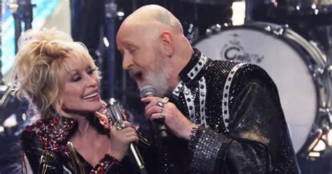 See Rob Halford Sing “jolene” With Dolly Parton At Rock Hall Ceremony At Rvinyllair