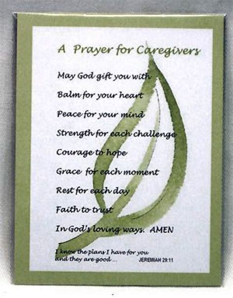 A Prayer For Caregivers Alzheimerscaregivers Caregiver Professional