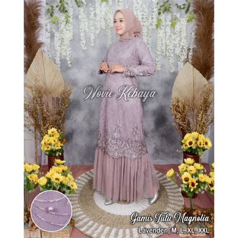 Maybe you would like to learn more about one of these? COD Gamis Tulle mix Tutu / Kebaya Modren / Gamis Pesta / Original Novie Kebaya | Shopee Indonesia