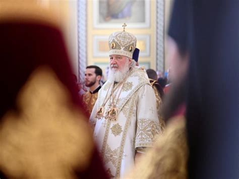 Uk Sanctions Patriarch Kirill Head Of The Russian Orthodox Church