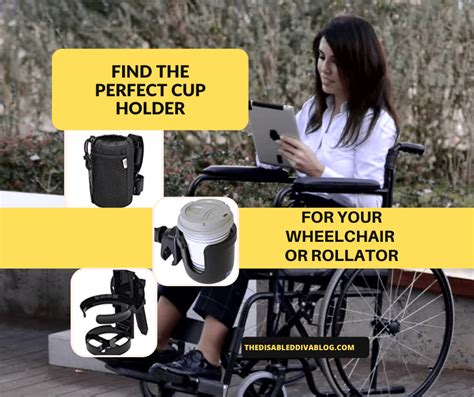 How To Find The Perfect Cup Holder For Your Wheelchair Or Rollator