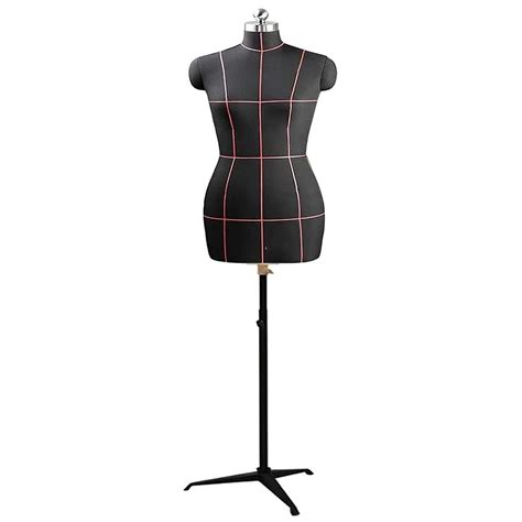 Buy Black Pinnable Sewing Plus Size Female Form Mannequin Torso Body