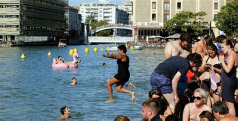 Paris Canal Swimming Set For Summer Go Ahead After Tests Show Water Is Clean Enough The Local