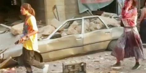 Beirut Blast Massive Explosion Shakes Lebanons Capital Injuries