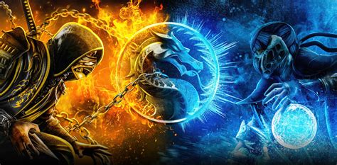 100 Mortal Kombat Scorpion Vs Sub Zero Wallpaper