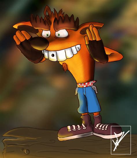 Fake Crash Crash Bandicoot Fanart By Ivanosh On Deviantart