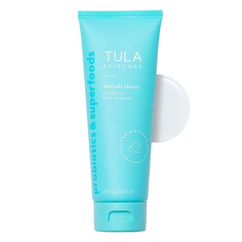 tula skin care the cult classic purifying face cleanser gentle and effective face wash makeup