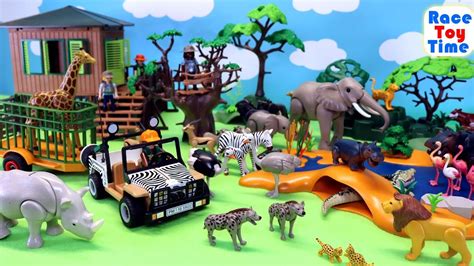 Playmobil Wildlife Safari Animals Fun Toys For Kids Youtube
