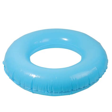 Northlight 35 In Inflatable Classic Round Blue Swimming Pool Inner Tube Ring Float In The Pool