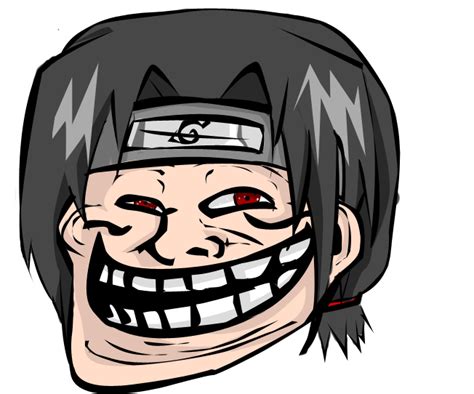 Download Naruto Troll Visage Transparent Png Stickpng