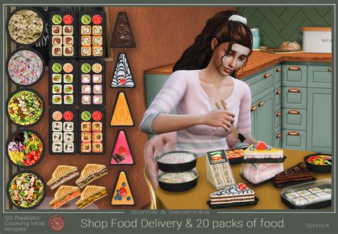 Food Shop Delivery The Sims 4 Mods Curseforge