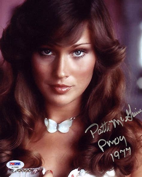 Patti Mcguire Signed X Photo Pmoy Playboy Playmate Psa Dna