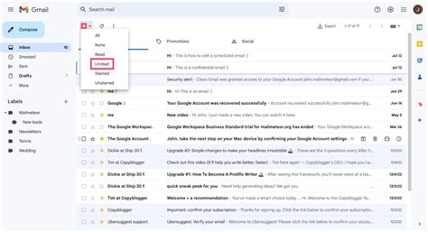 How To Mark All Emails As Read In Gmail Outlook And Yahoo Mail