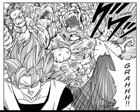 Goku Vs Moro Manga Panel