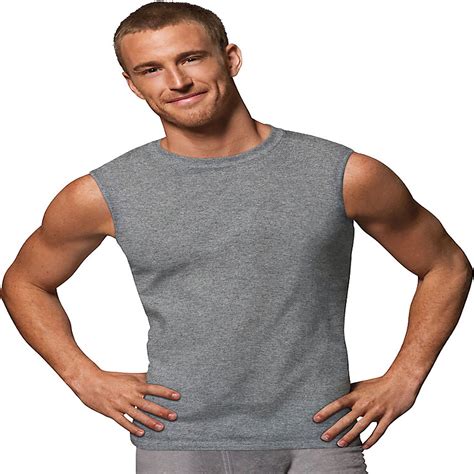 Hanes Mens Sport Cool Dri Sleeveless T Shirt 4 Pack Style Mct6a4