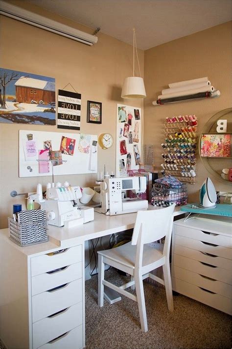 35 Inspiring Sewing Room Ideas For Small Spaces Craft Room Design