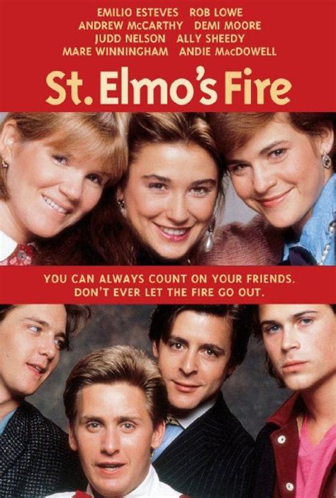 Pictures And Photos From St Elmos Fire 1985 Elmo Fire Good Movies