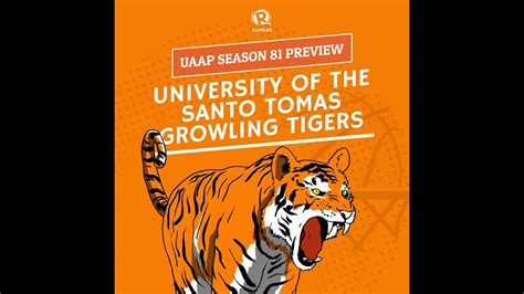 Uaap Season 81 Preview Ust Growling Tigers Youtube