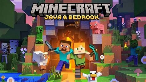 Minecraft Java And Bedrock Edition Bundles Both Versions On Pc Game