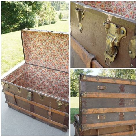 You Must See The After Of This Vintage Trunk Makeover The