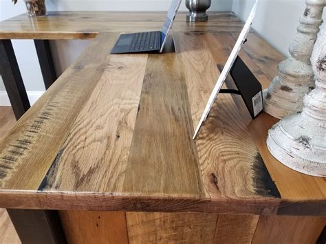 Buy Custom Made Reclaimed Wood Office Desk Barnwood Computer Desk