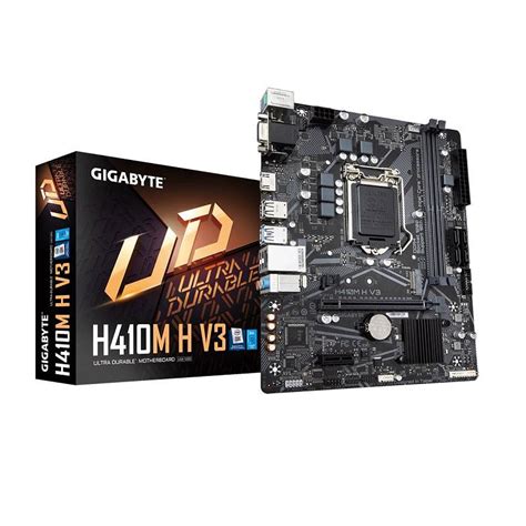 PTYTEC Computer Shop Tarjeta Madre GIGABYTE H410M H V3 Socket 1200