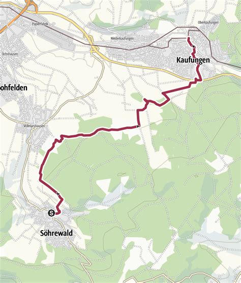 Kassel Steig Links Herum W 7 Von Wellerode Nach Oberkaufungen