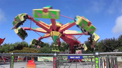 The Thunderbolt Ride At Flambards Theme Park Helston Cornwall Youtube