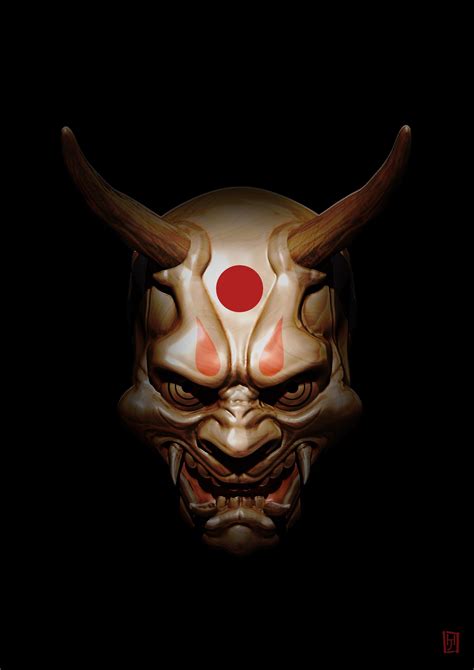 Oni Mask Vector At Collection Of Oni Mask Vector Free