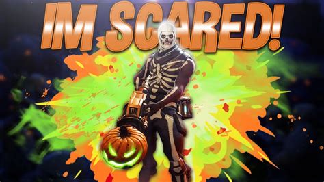 I Am So Scared Halloween Fortnite Battle Royale Solo Gameplay Youtube