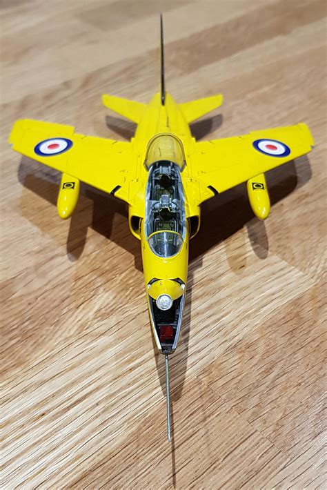 Folland Gnat Yellowjacks Xr992 148 Ready For Inspection Aircraft