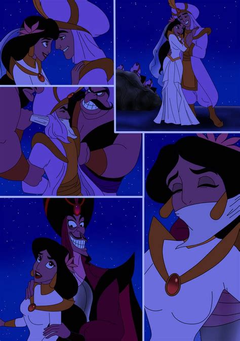 Aladdin Jasmine And Jafar Comic Page 1 By Serisabibi Cute Disney