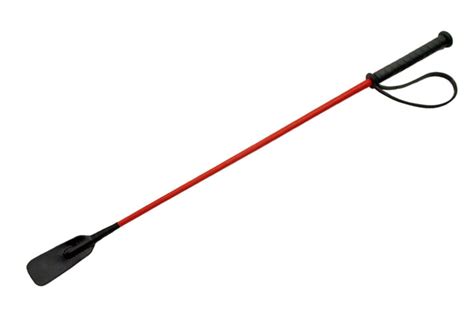 New High Quality High Durability Red Flexible Riding Crop Whip Ebay