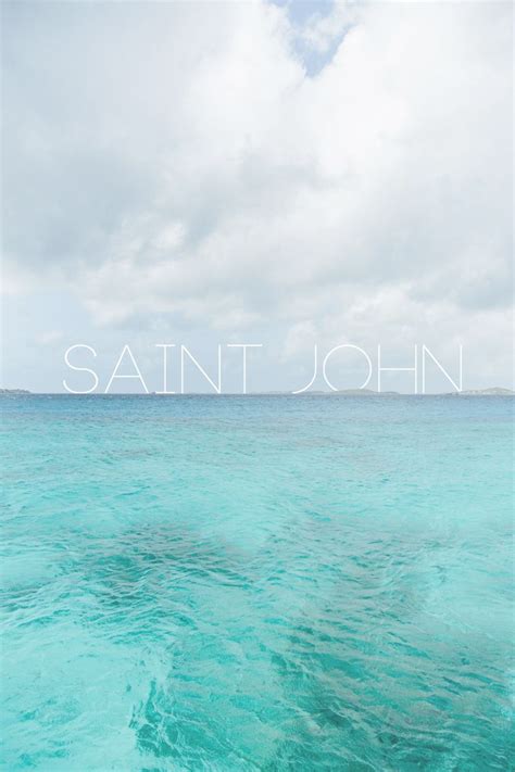 Saint John Usvi Turquoise Water Virgin Islands St John Wedding