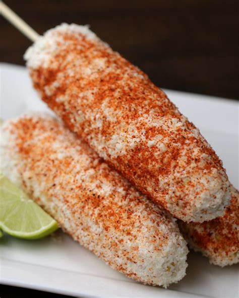 Mexican Style Street Corn Elotes Mexican Food Recipes Food Elote Recipe