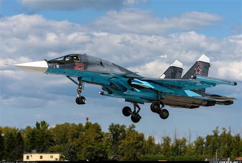 Sukhoi Su 34 Russia Air Force Aviation Photo 2708065