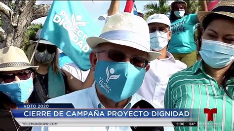 Proyecto Dignidad Realiza Su Cierre De Campaña Telemundo Puerto Rico