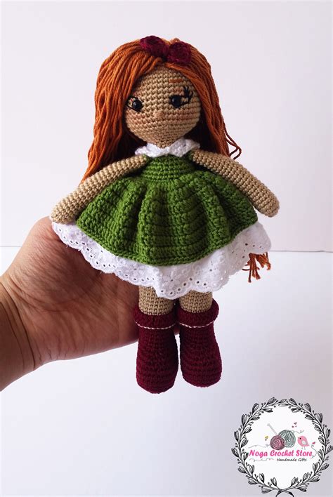 Crochet Book Doll Amigurumi Patterns Etsy