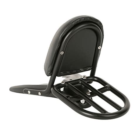 Xfmt Black Backrest Luggage Rack Baseplate Compatible With Harley