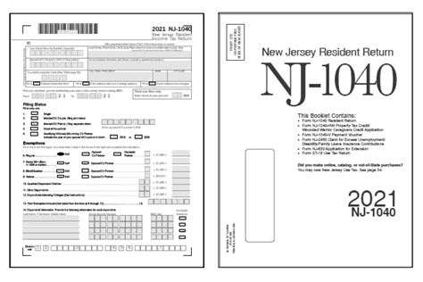 New Jersey Tax Forms 2021 Printable State Nj 1040 Form And Nj 1040