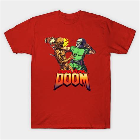 Doom Brutal Doom T Shirt By Ruben Lopez The Shirt List
