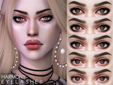 Lana Cc Finds Harmony Eyelashes Sims 4 Cc Eyes Sims 4 Cc Makeup