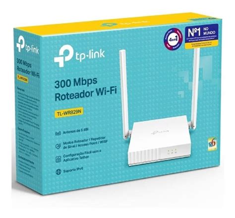 Roteador Wireless Tp Link Multimodo 300mbps Tl Wr829n Mercado Livre