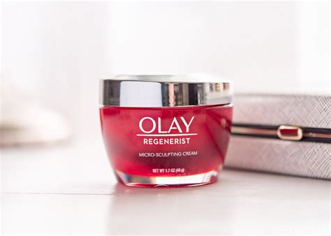 Review Olay Regenerist Micro Sculpting Cream Before And After Jessoshii