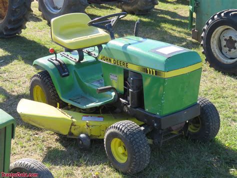 John Deere 111 Tractor Photos Information