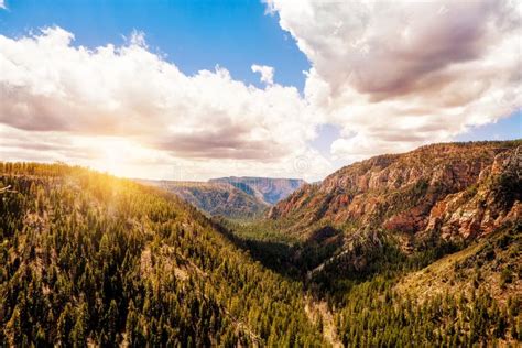 Mountain Valley In Flagstaff Arizona Stock Photo Image Of Scene